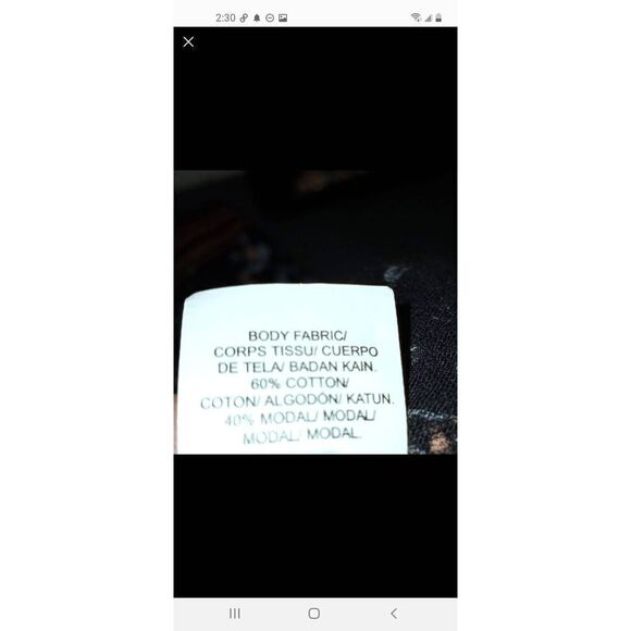 LUCKY BRAND BLACK, BURGUNDY, & WHITE FLORAL BOHO-INSPIRED TUNIC TOP SZ.S EUC. - Picture 6 of 6